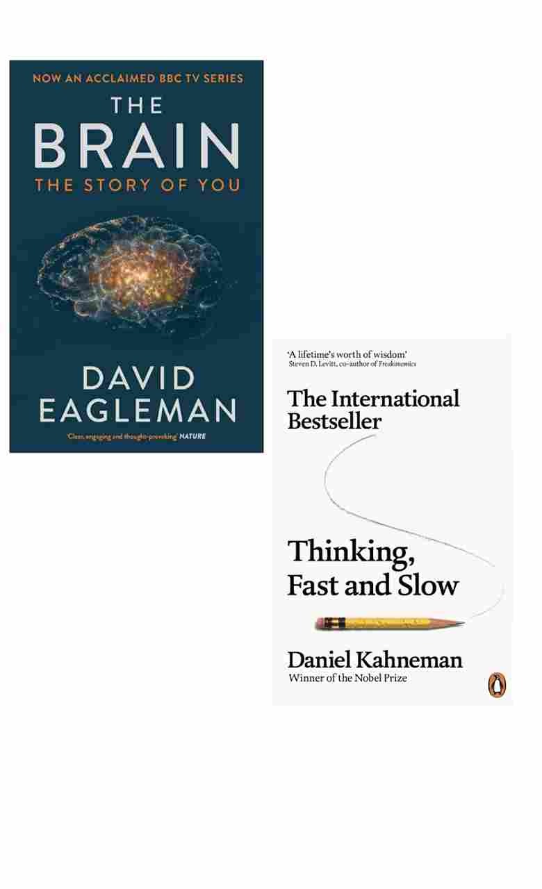 (COMBO PACK) The Brain + Thinking, Fast and Slow (Paperback)