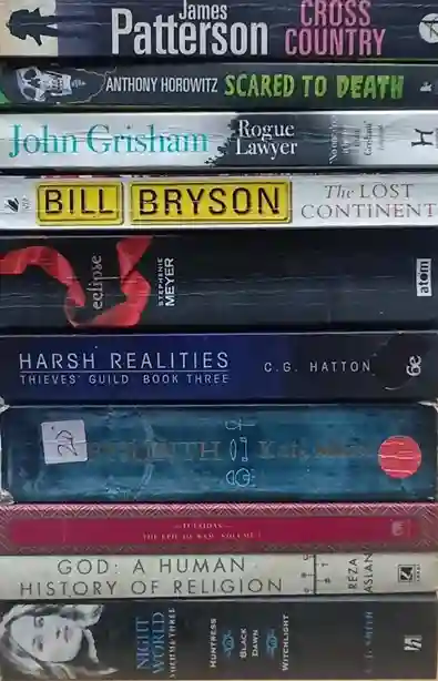 Adult Pre-Loved Books Box- 10 Books (Used-Good) (Box No. 522)
