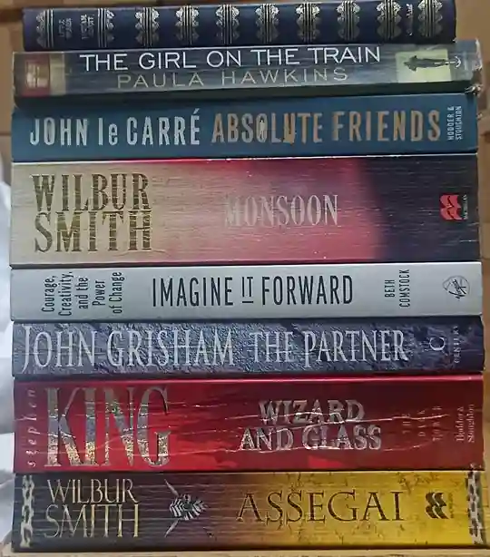 Adult Pre-Loved Books Box- 10 Books (Used-Good) (Box No. 502)