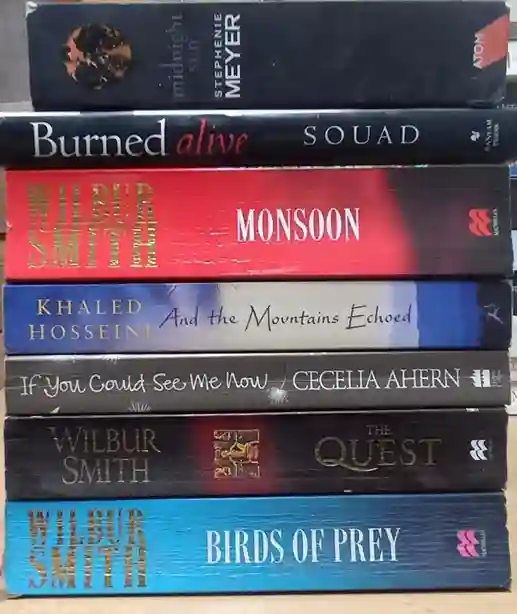 Adult Pre-Loved Books Box- 10 Books (Used-Good) (Box No. 512)