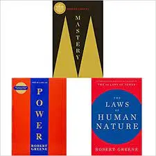 Robert Greene Collection - Mastery+Laws of Human Nature+48 Laws of Power (Set of 3 books)