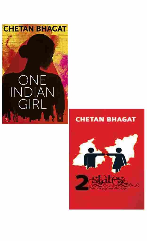 (COMBO PACK) One Indian Girl + 2 States: The Story of My Marriage (Paperback)