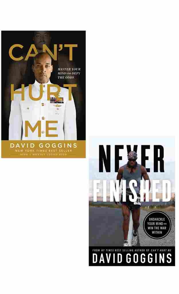 (COMBO) Cant Hurt Me: Master Your Mind and Defy the Odds + Never Finished (Paperback)