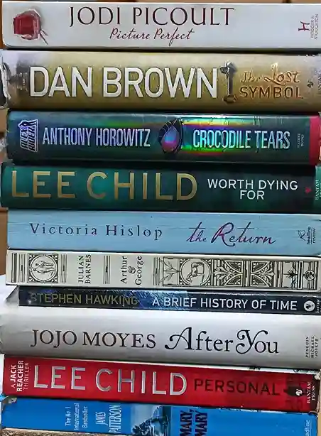 Adult Pre-Loved Books Box- 10 Books (Used-Good) (Box No. 510)
