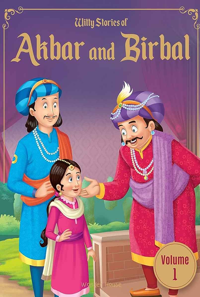 Witty Stories of Akbar and Birbal - Volume 1: Illustrated Humorous Stories For Kids (Paperback)-Wonder House Books - 99BooksStore