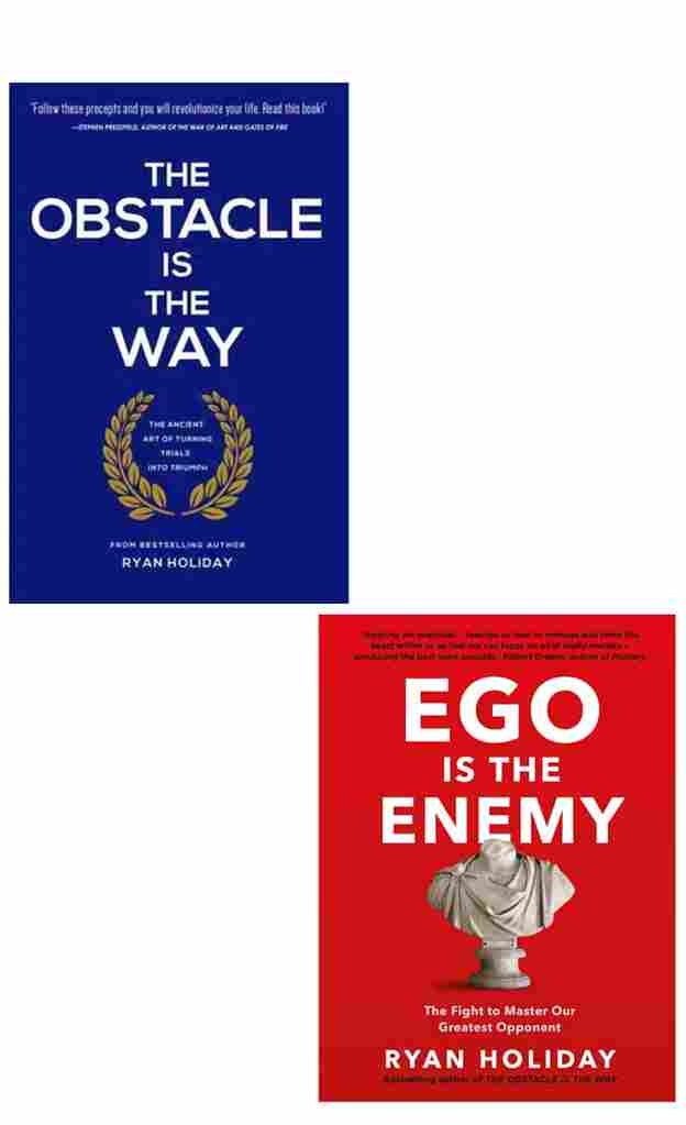 (COMBO) The Obstacle is the Way + EGO IS THE ENEMY (Paperback)