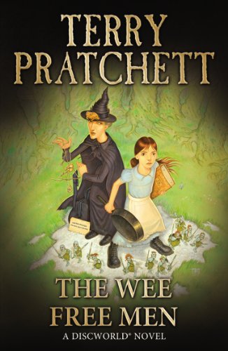The Wee Free Men: A Tiffany Aching Novel (Discworld Novels) Paperback  by Terry Pratchett (Author), Laura Ellen Andersen (Illustrator)