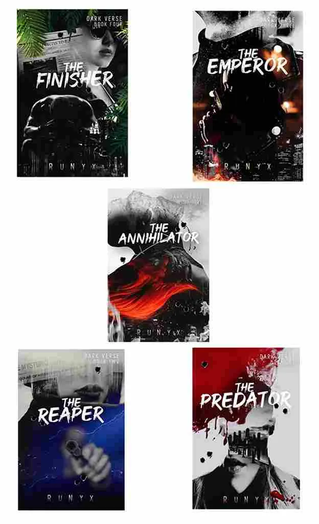 (COMBO PACK) The Finisher + The Emperor + The Annihilator + The Reaper + The Predator (Paperback) - RuNyx .