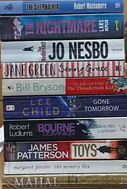 Adult Pre-Loved Books Box- 10 Books (Used-Good) (Box No. 508)