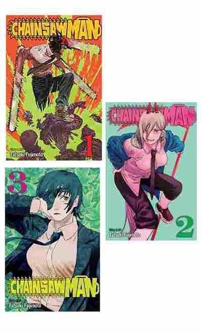 (COMBO PACK) Chainsaw Man Vol. 01 + Chainsaw Man Vol. 02 + Chainsaw Man Vol. 03 (Paperback) - Tatsuki Fujimoto