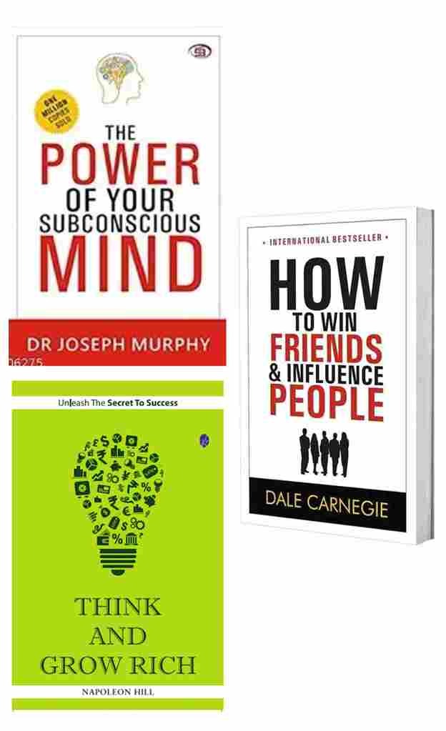 (COMBO PACK) The Power of your Subconscious Mind + How to Win Friends And Influence People + Think And Grow Rich (Paperback)