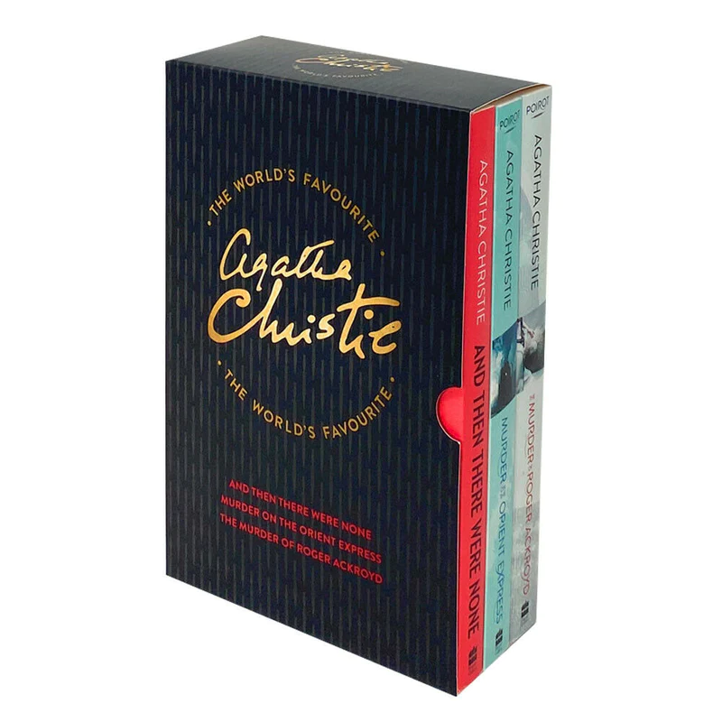 The World's Favourite: And Then There Were None, Murder on the Orient Express, The Murder of Roger Ackroyd (Paperback)- Box set (New) Paperback Agatha Christie