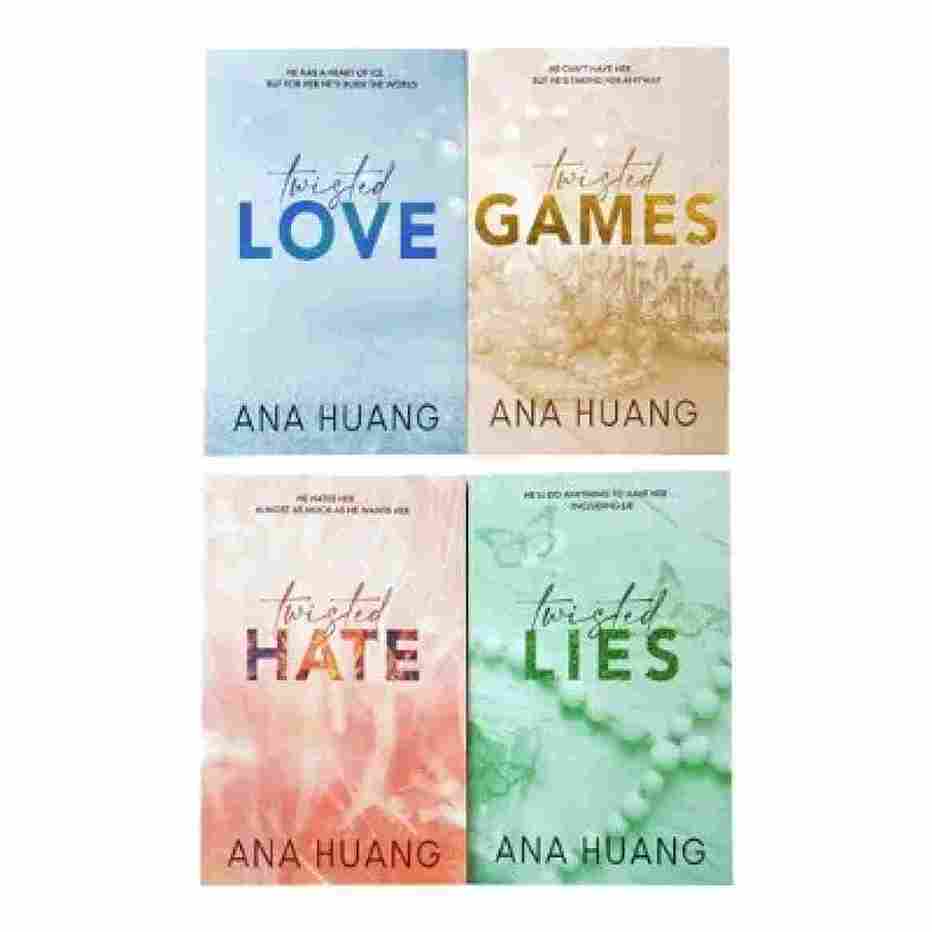 (COMBO) Twisted Hate + Twisted Love + Twisted Games + Twisted Lies  - Ana Huang
