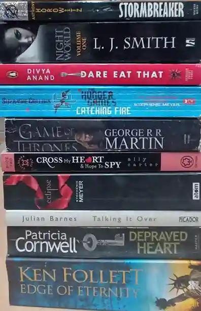 Adult Pre-Loved Books Box- 10 Books (Used-Good) (Box No. 516)