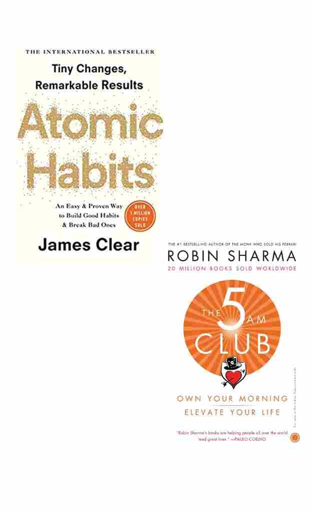 (COMBO PACK) Atomic Habits + The 5 AM Club (Paperback)