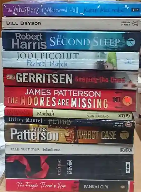 Adult Pre-Loved Books Box- 10 Books (Used-Good) (Box No. 518)