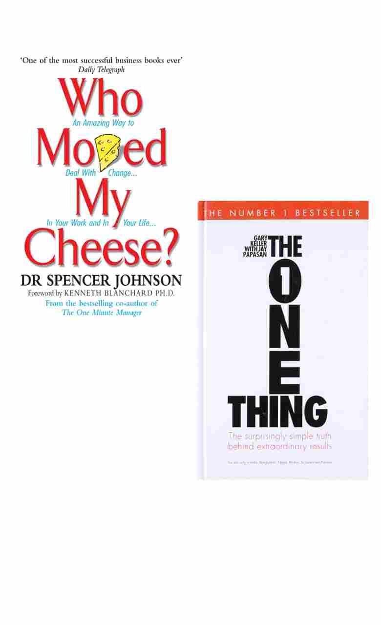 (COMBO PACK) Who Moved My Cheese + The One Thing (Paperback)