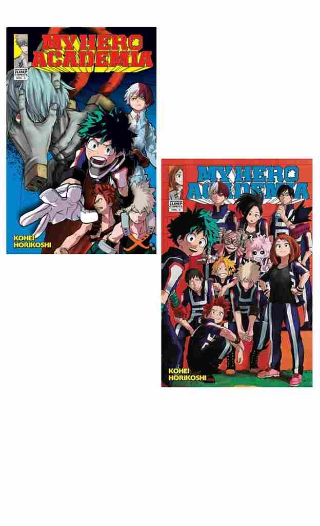 (COMBO PACK) My Hero Academia vol. 3 + My Hero Academia vol.4 (Paperback)- Kohei Horikoshi