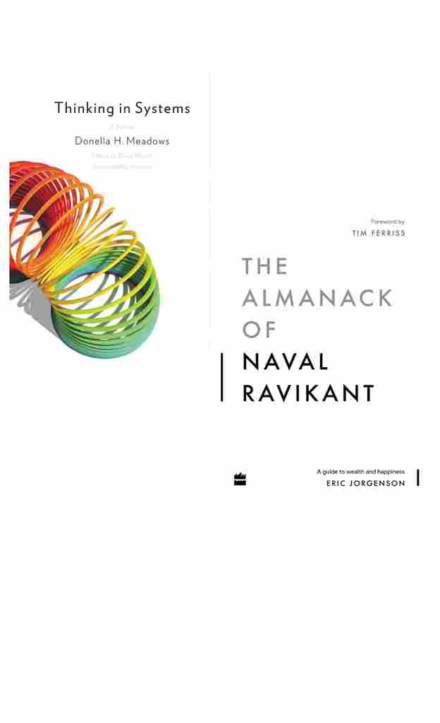 (COMBO PACK) Thinking in Systemsr + The Almanack of Naval Ravikant (Paperback)