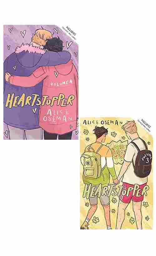 (COMBO PACK) Heartstopper Volume Four + Heartstopper Volume Three (Paperback)