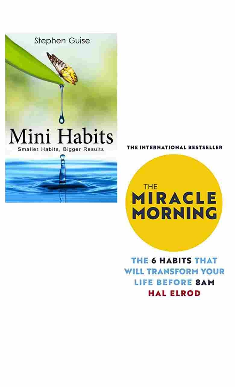 (COMBO PACK) Mini Habits: Smaller Habits, Bigger Results + The Miracle Morning (Paperback)