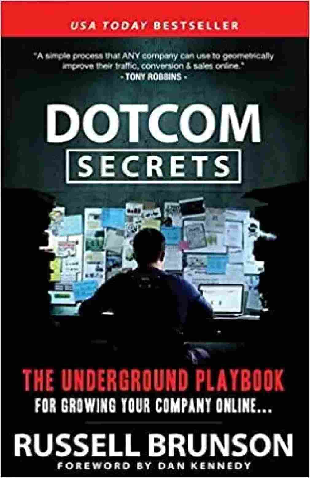 DotCom Secrets: The Underground Playbook for Growing Your Company Online - Russell Brunson ( Paperback - New) - 99BooksStore