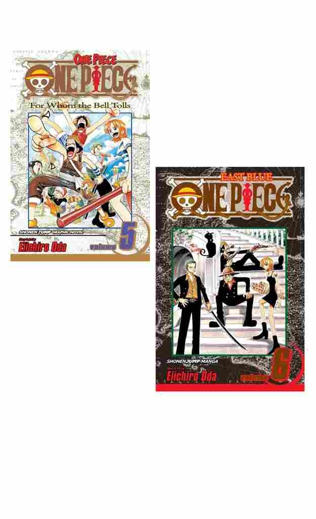 (COMBO PACK) One Piece Vol. 05 + One Piece Vol. 06 (Paperback) - Eiichiro Oda