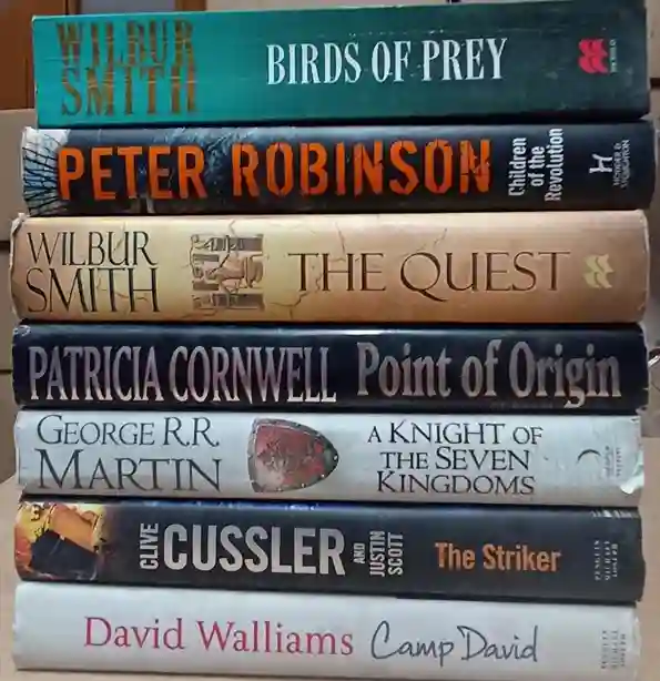 Adult Pre-Loved Books Box- 10 Books (Used-Good) (Box No. 514)